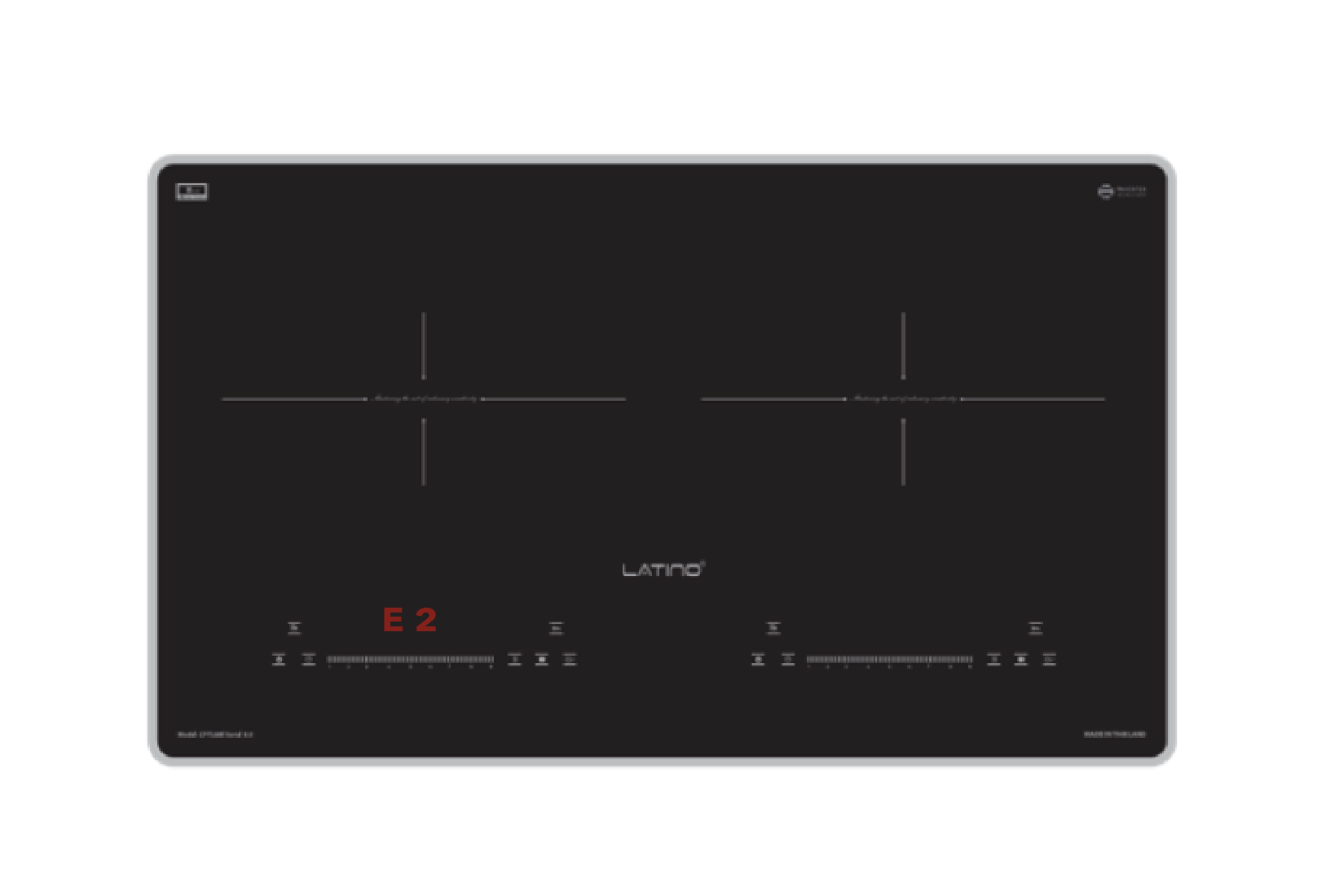 Bếp từ báo lỗi E2