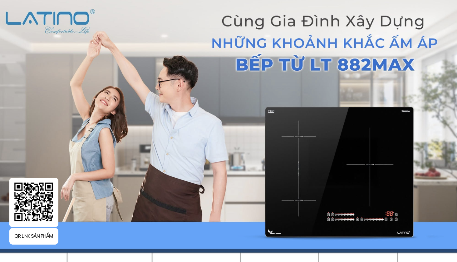 Bếp Từ LT 882MAX – Cùng Gia Đình Xây Dựng Những Khoảnh Khắc Ấm Áp