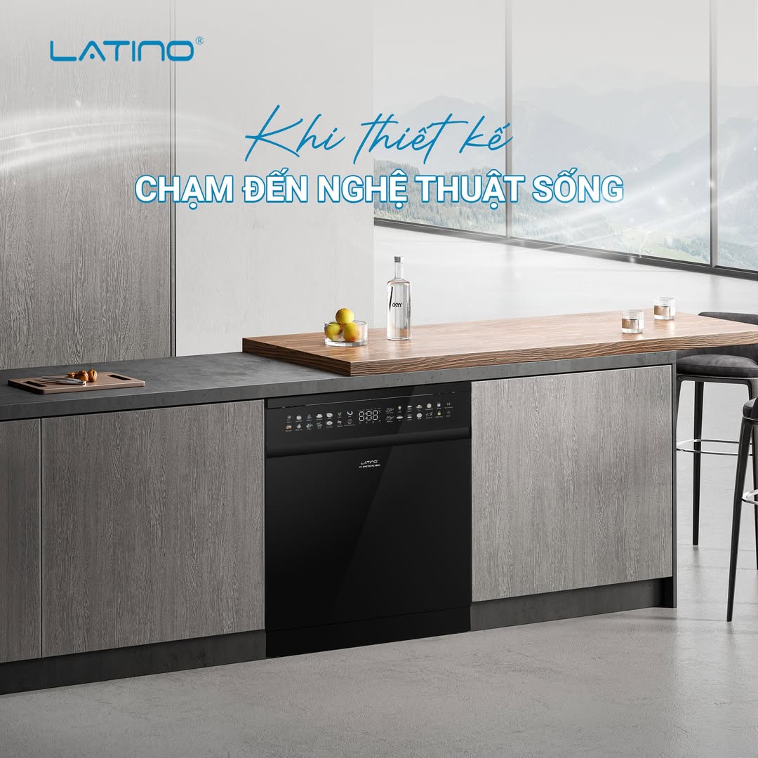 Máy rửa bát Latino LT-SMS795ML18EU