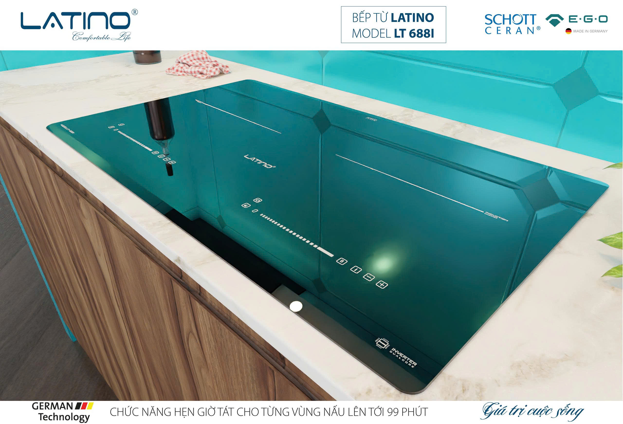 Bếp từ LATINO chính hãng - Địa chỉ uy tín