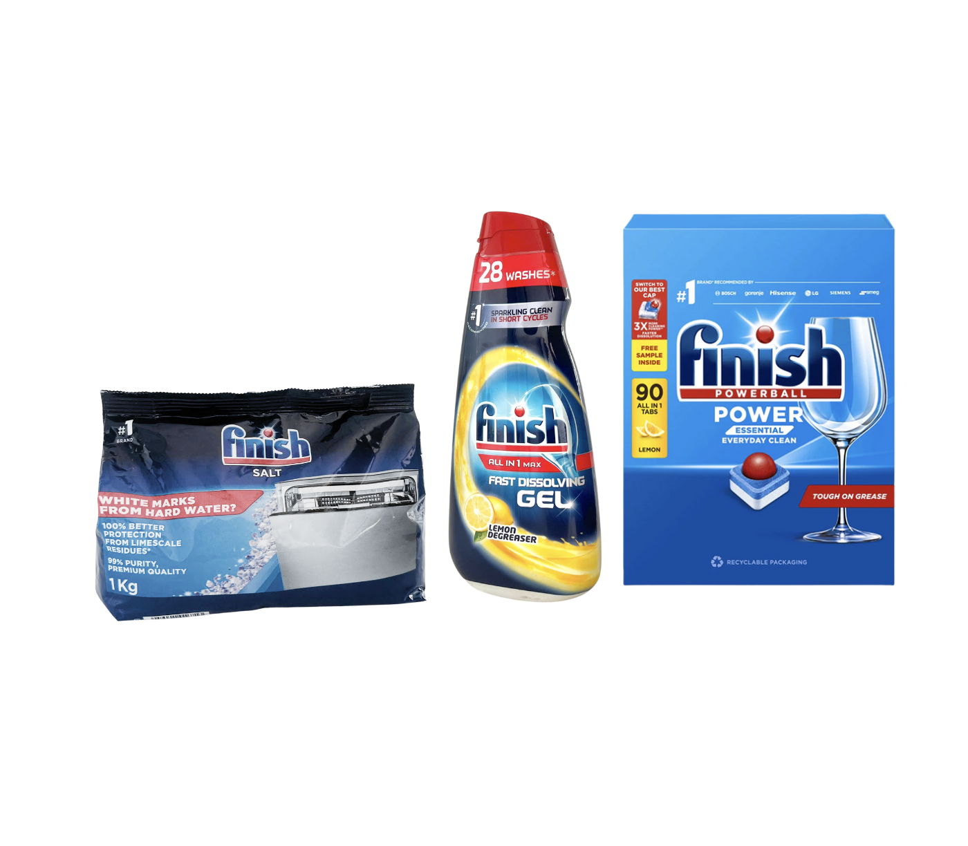 combo viên rửa finish