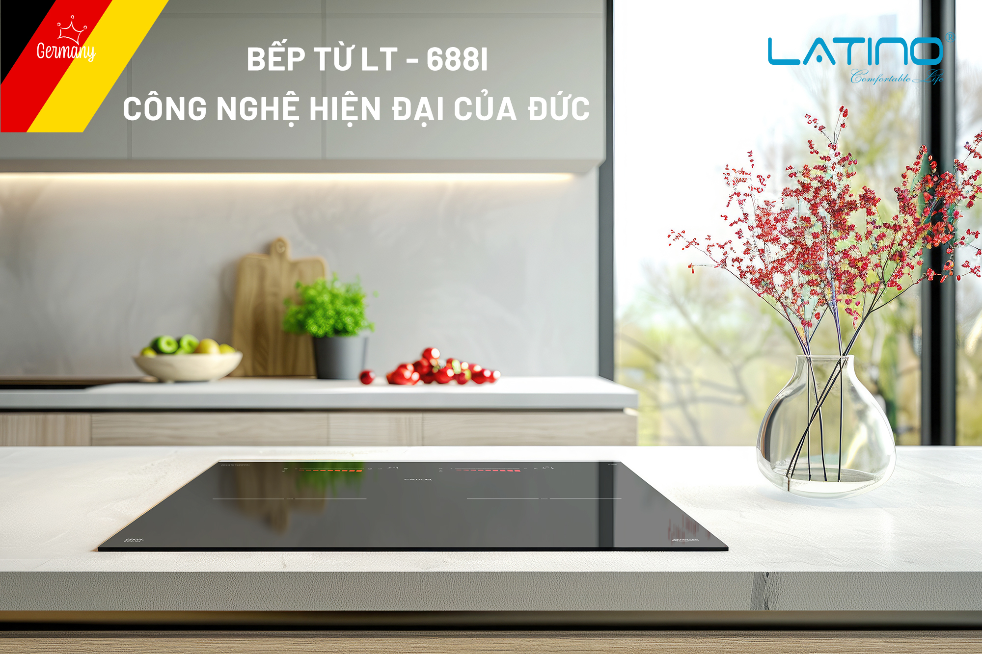 Bếp từ Latino LT688I: Đặc điểm nổi bật