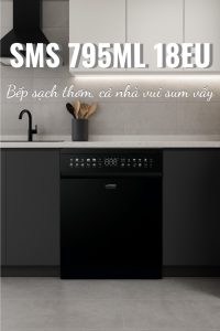 Máy rửa bát Latino SMS 795ML 18EU có tốn điện không