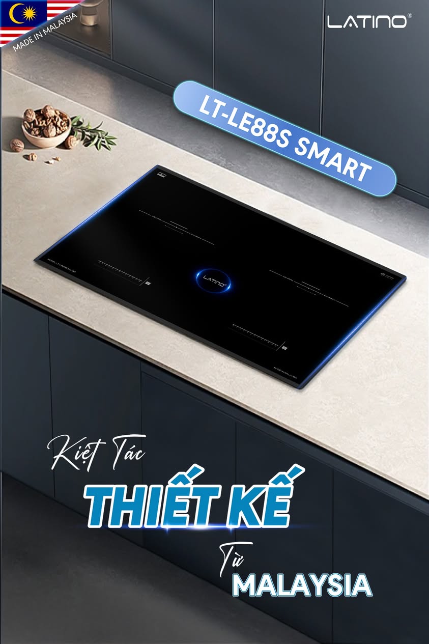 BẾP ĐÔI TỪ THÔNG MINH LT – LE88S SMART