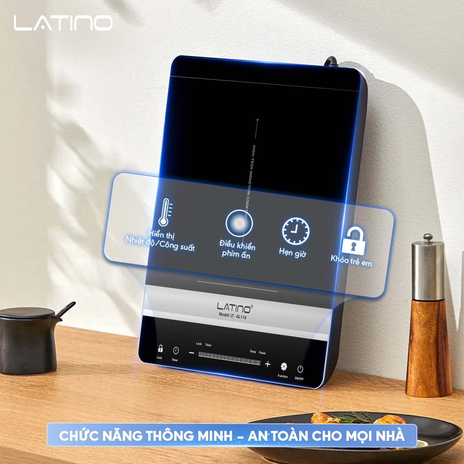 5. Chức năng thông minh – An toàn cho mọi nhà