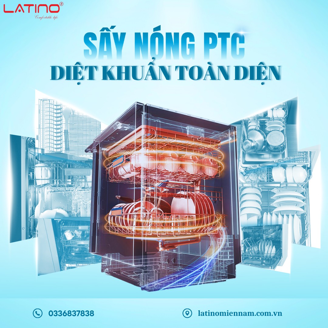 Tính năng máy rửa chén LATINO DSW815EU Seri 8